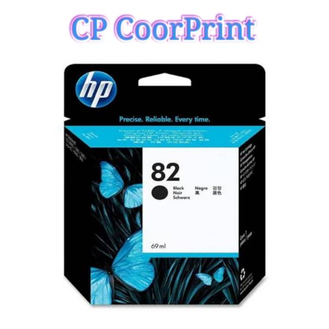 TINTA HP 82 BLACK ORIGINAL