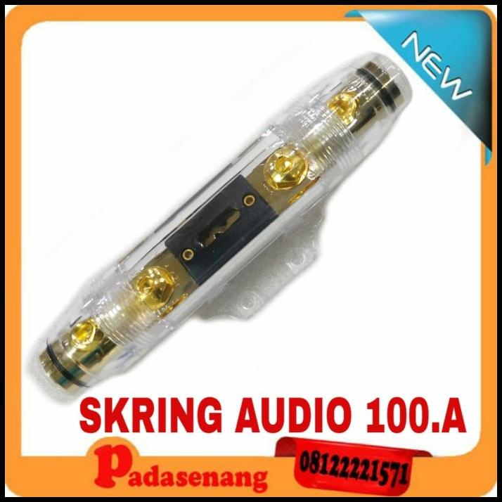 Box Sekring 100 Ampere/Fuse Box Skring Audio/Box Skring Mobil+++......