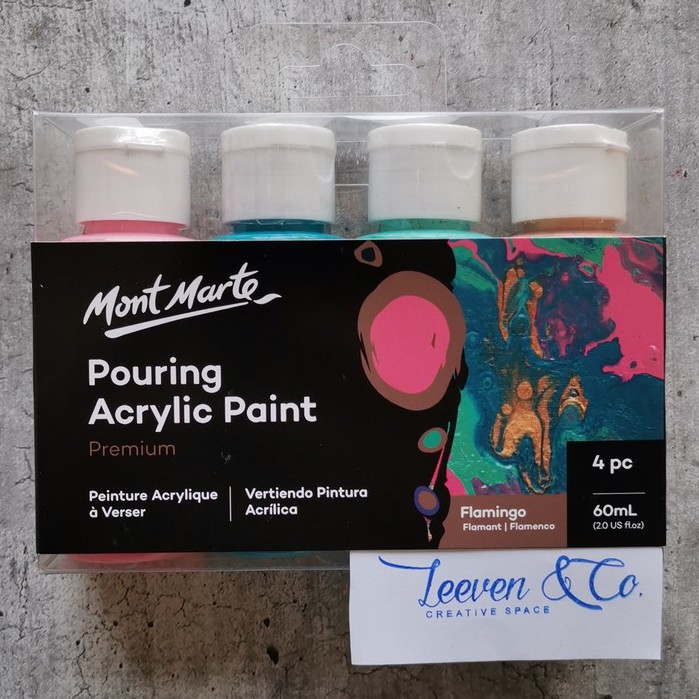 

MONT MARTE POURING ACRYLIC 60ML 4PCS - FLAMINGO