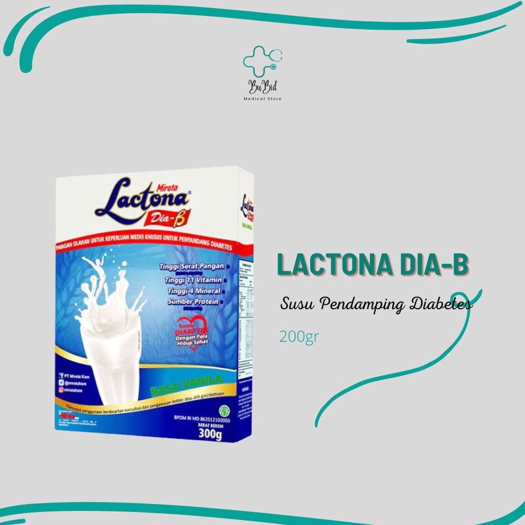 

Susu Bubuak Lactona Dia-B