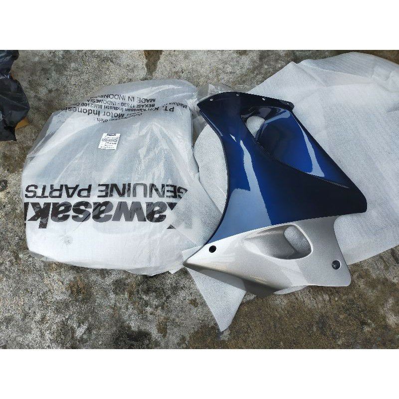 Fering fairing bawah ninja rr old biru Dongker original Kawasaki