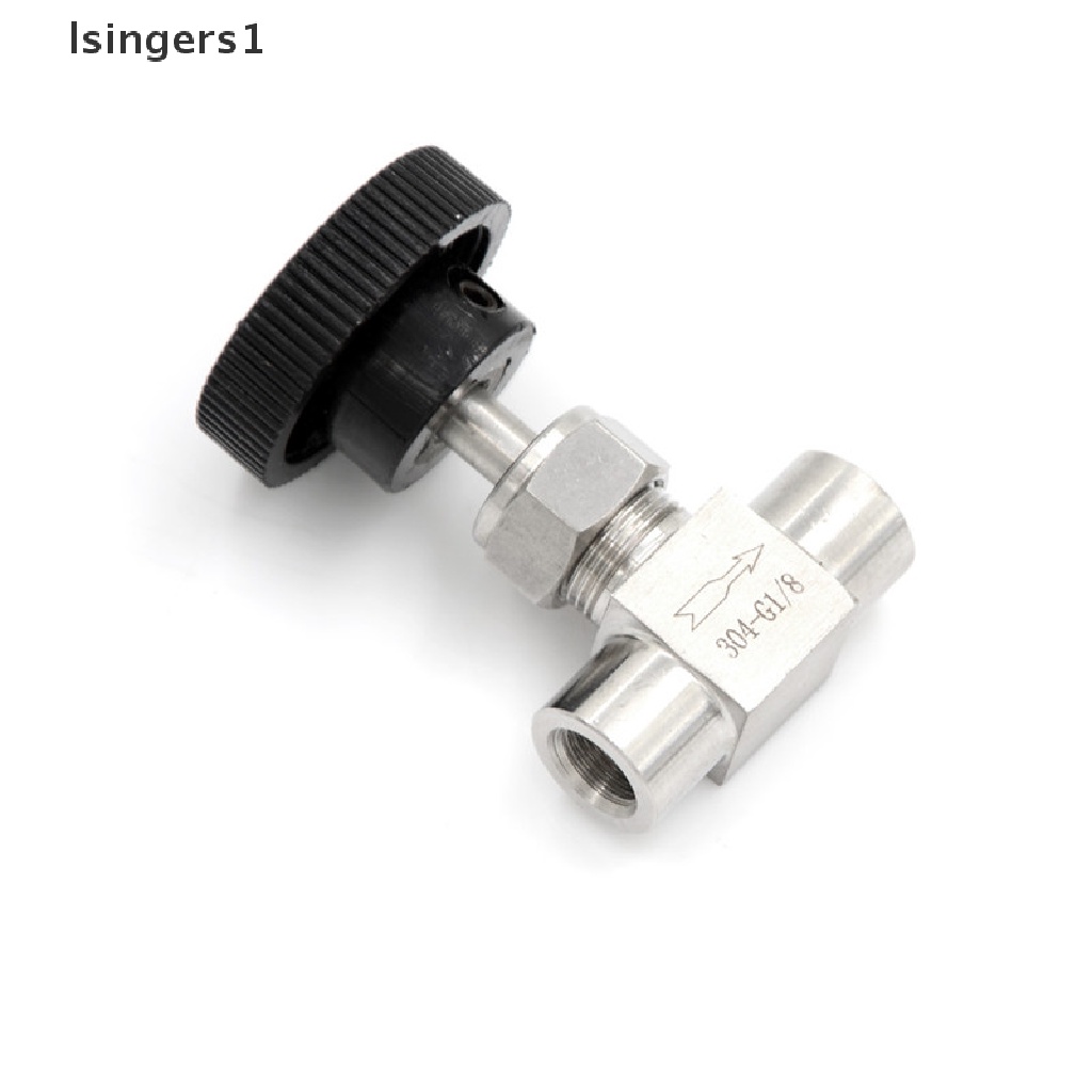 (lsingers1) Katup Kontrol Aliran Air / Gas / Minyak 3 / 8 &quot;BSP Female Bahan Stainless Steel