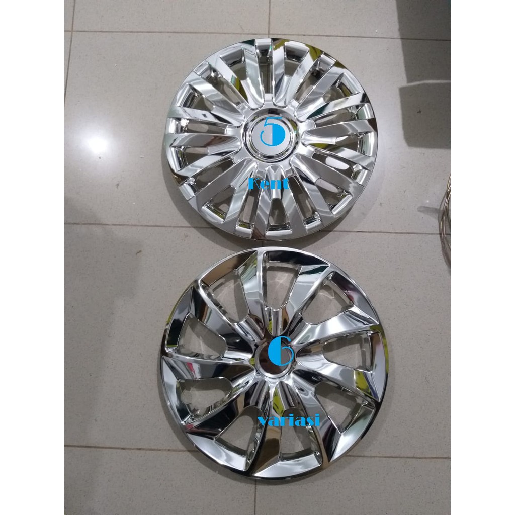 Cover Velg Sport Wheel Dop Roda LOWIN Design Chrome