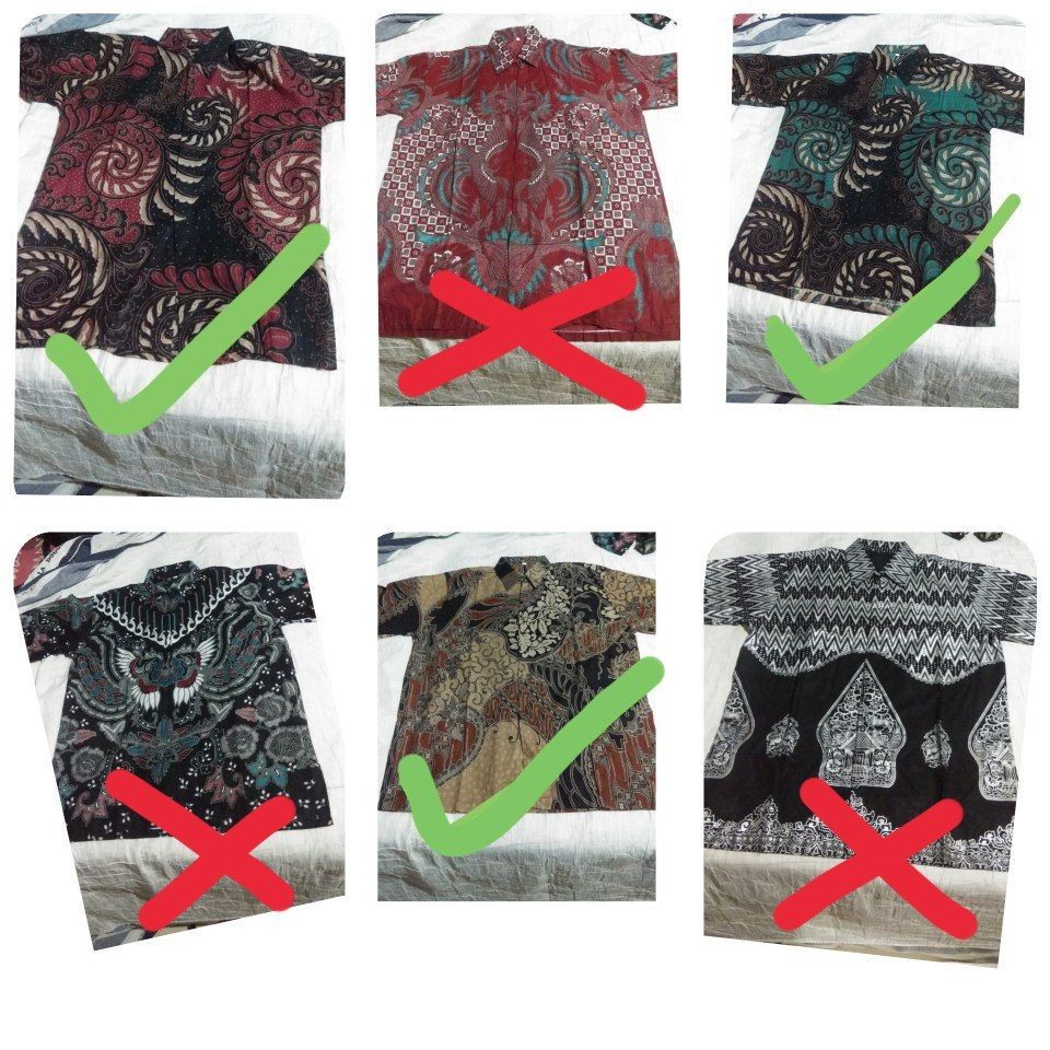 Kemeja Batik Pria Modern Lengan Panjang Casual Modis Slim Fit Trendy Masa Kini Ol 162