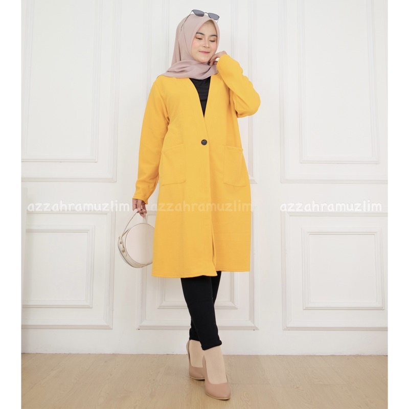 Milano Kardigan LD100 - Cardigan Wanita Korea Kasual Outer / R.7 - 293-6790