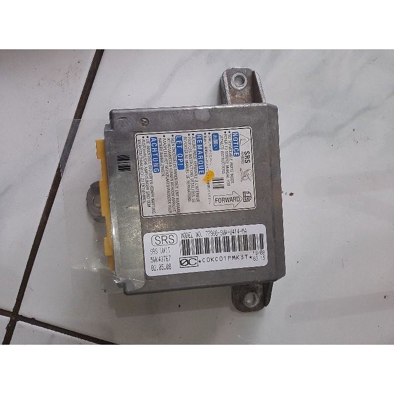module srs airbag crv gen 3 2007 2008 2009 2010