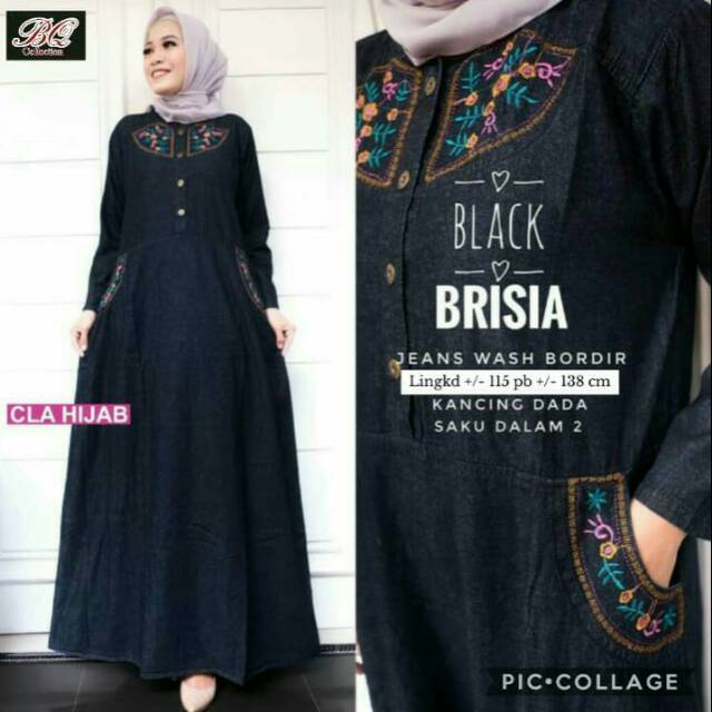 《Ld 115 CM-PB 138 CM》RECCOMENDED GAMIS JEANS BRISIA