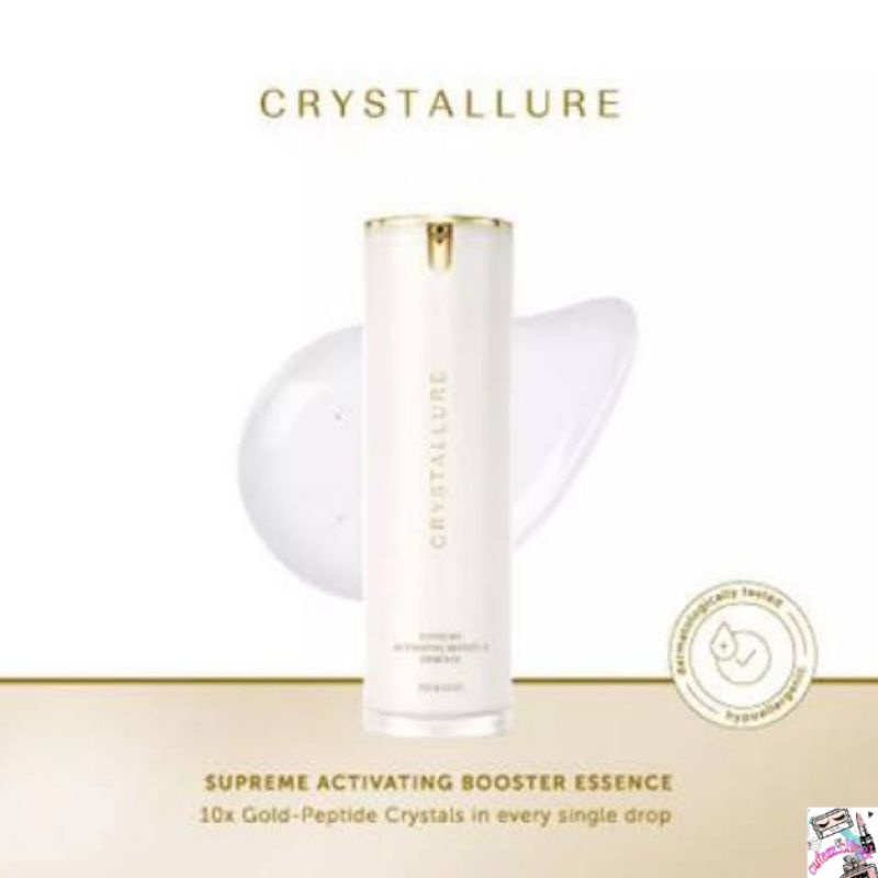 ☃Cutezz_Ching1☃Wardah Crystallure Supreme Activating Booster Essence 30ml