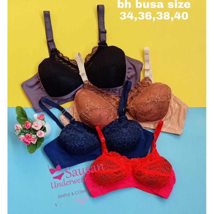 BRA BUSA RENDA SAUSAN UNDERWEAR