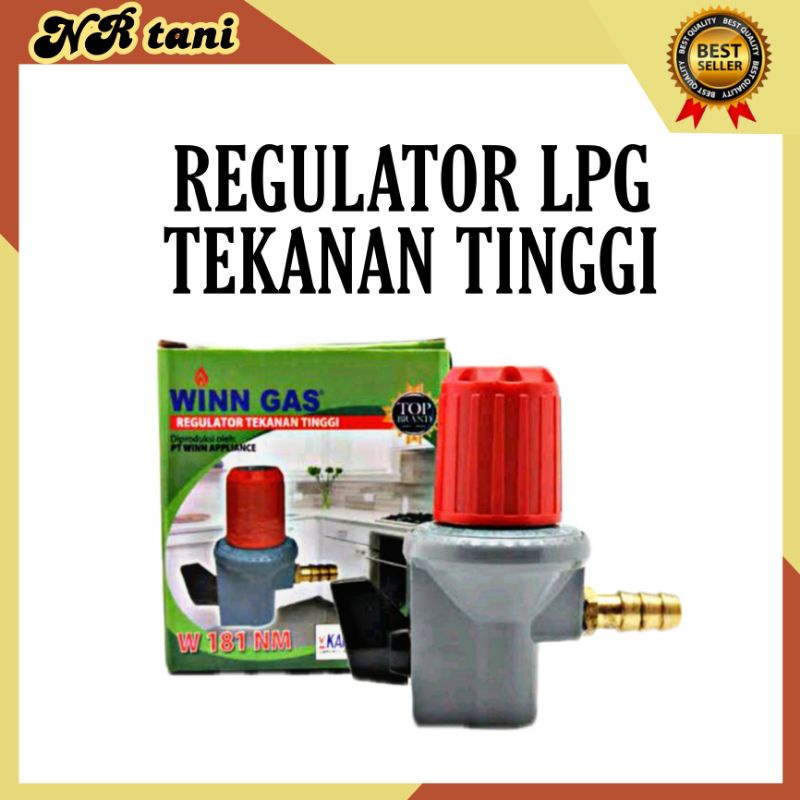 WINN GAS REGULATOR LPG SNI TEKANAN TINGGI/ REGULATOR WINN GAS/ REGULATOR TEKANAN TINGGI