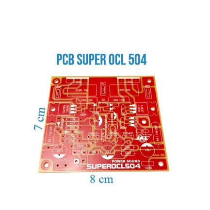 PCB SUPER OCL 504 POWER SOUND