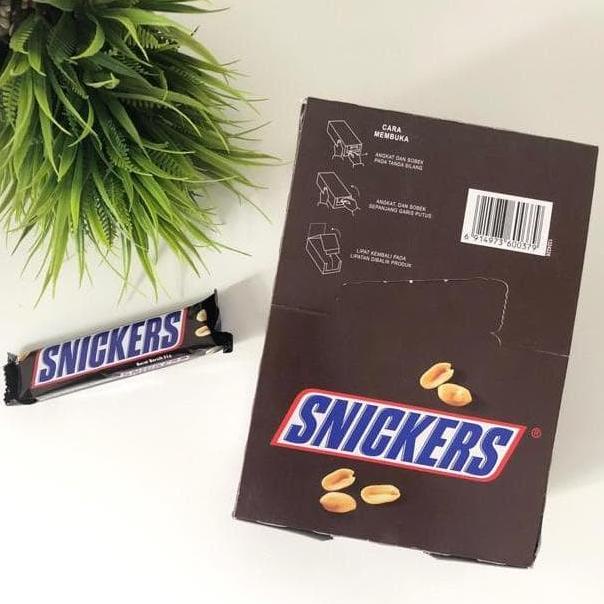 

PROMO COKLAT SNICKERS (HARGA PER BOX, 24 PCS) - 51GR TERMURAH ---NEW---