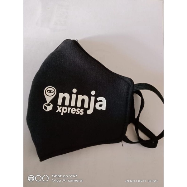Masker Kain NINJA EXPRESS 2 ply