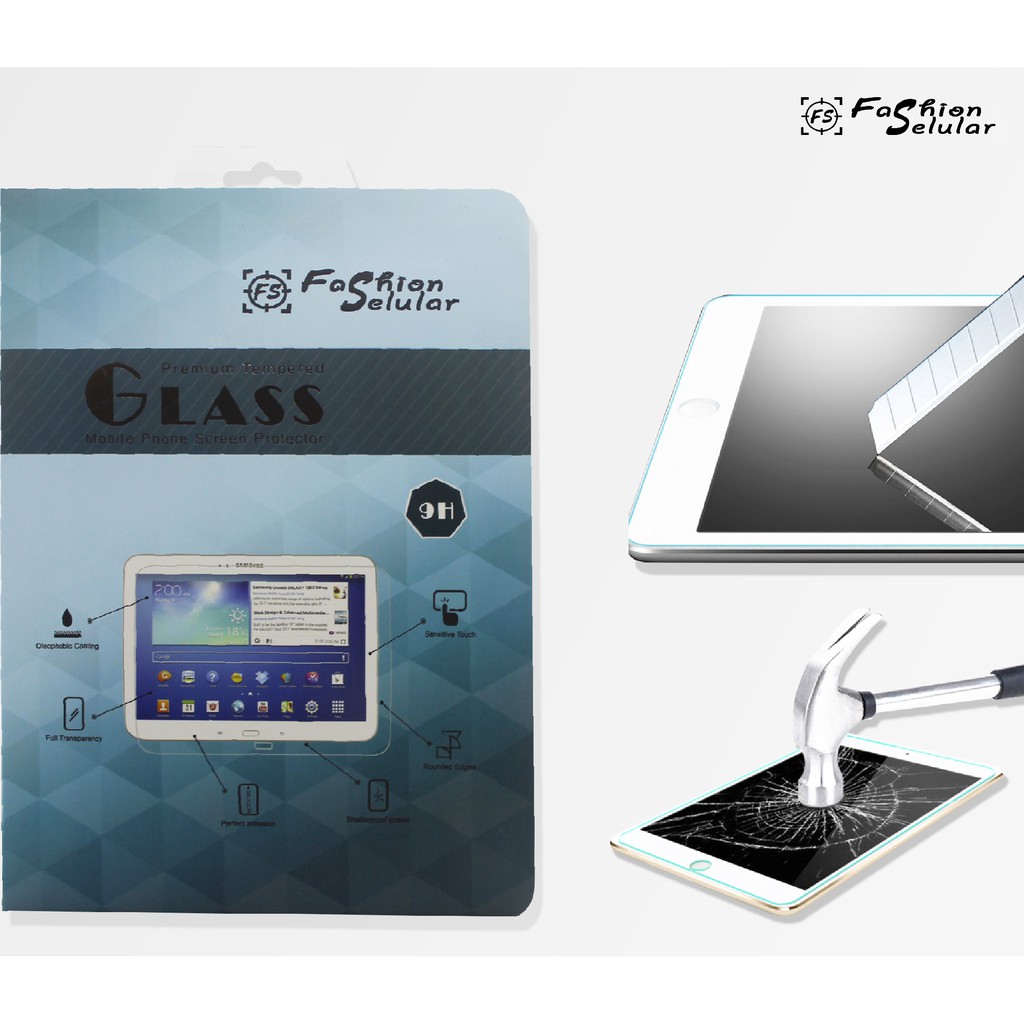 Pelindung Layar iPad 10.2 2019 | 10/ 10.9 2022 | Pro 11 2020 Fashion Selular Tempered Glass