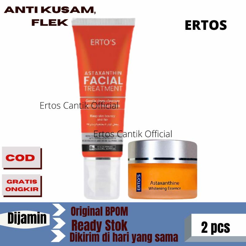 Ertos Paket Anti flek noda hitam Kusam (Ftn. Astaxanthine, Astaxanthine)