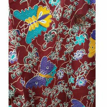 BATIK KATUN HALUS METERAN GAMIS LEBARAN SARIMBIT KELUARGA