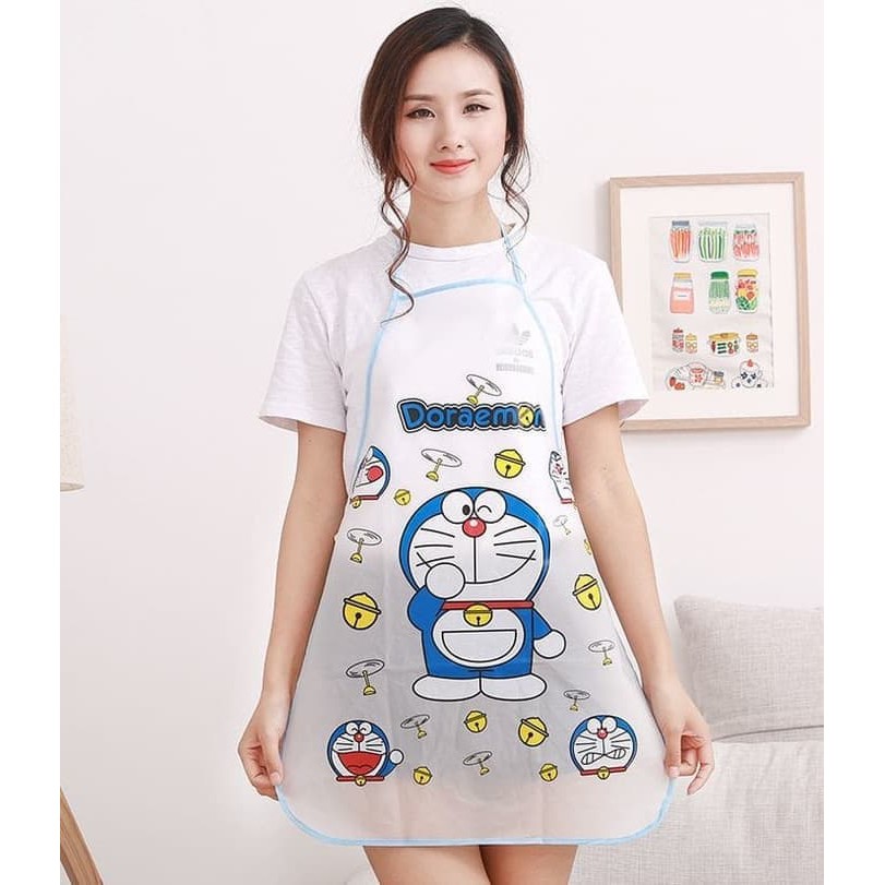 CELEMEK APRON ANTI AIR MOTIF KARTUN