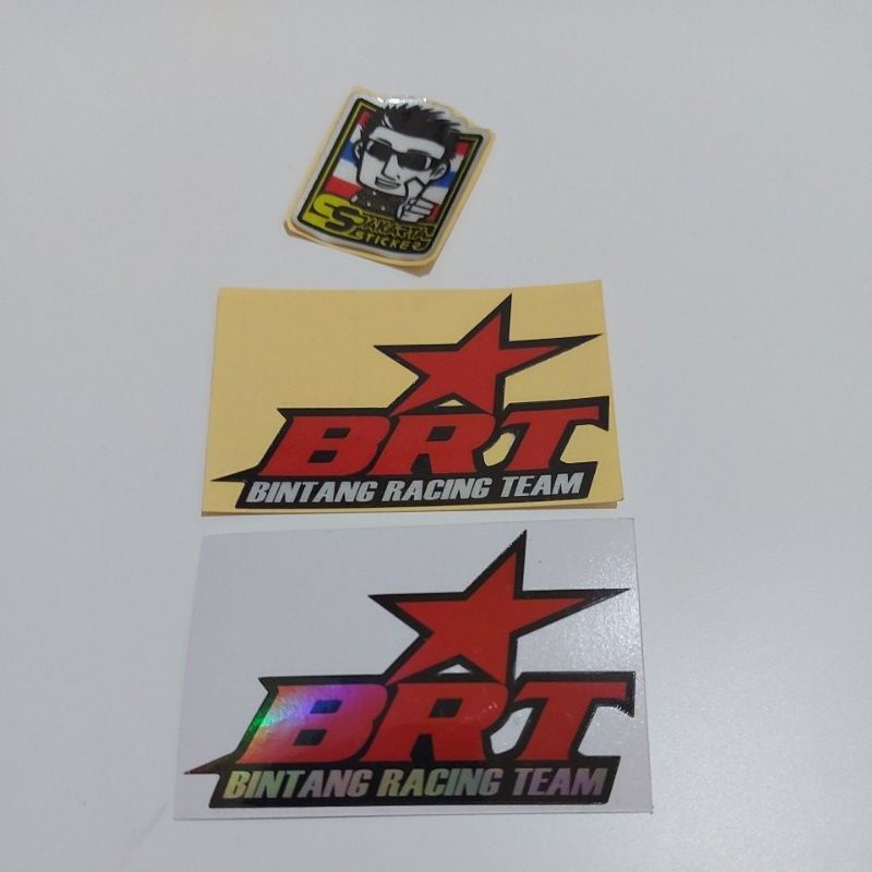 Jual Sticker Brt Bintang Racing Team Princutt Shopee Indonesia