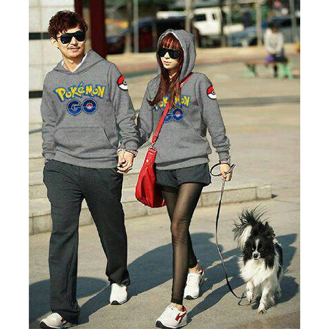 TERBARU Couple Sweater Hoodie Pokemon Go Misty