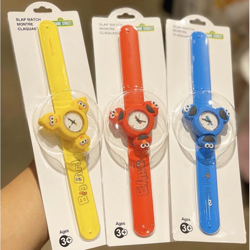 JAM TANGAN ANAK MINISO SESAME STREET KID'S WATCH ELMO COOKIE MONSTER NEW ARRIVAL