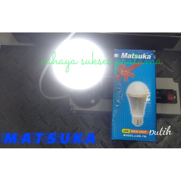 Lampu LED BULB 3/5/7 W Matsuka