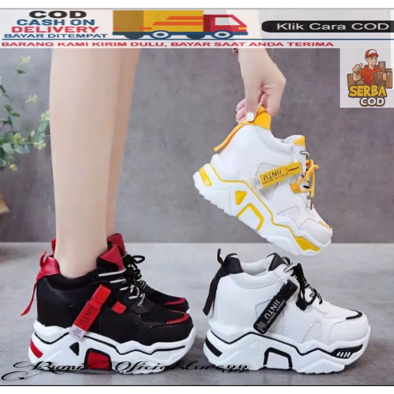 TmO - 8.8 Sale sepatu wanita sneakers fashion women Jintu Style Korean