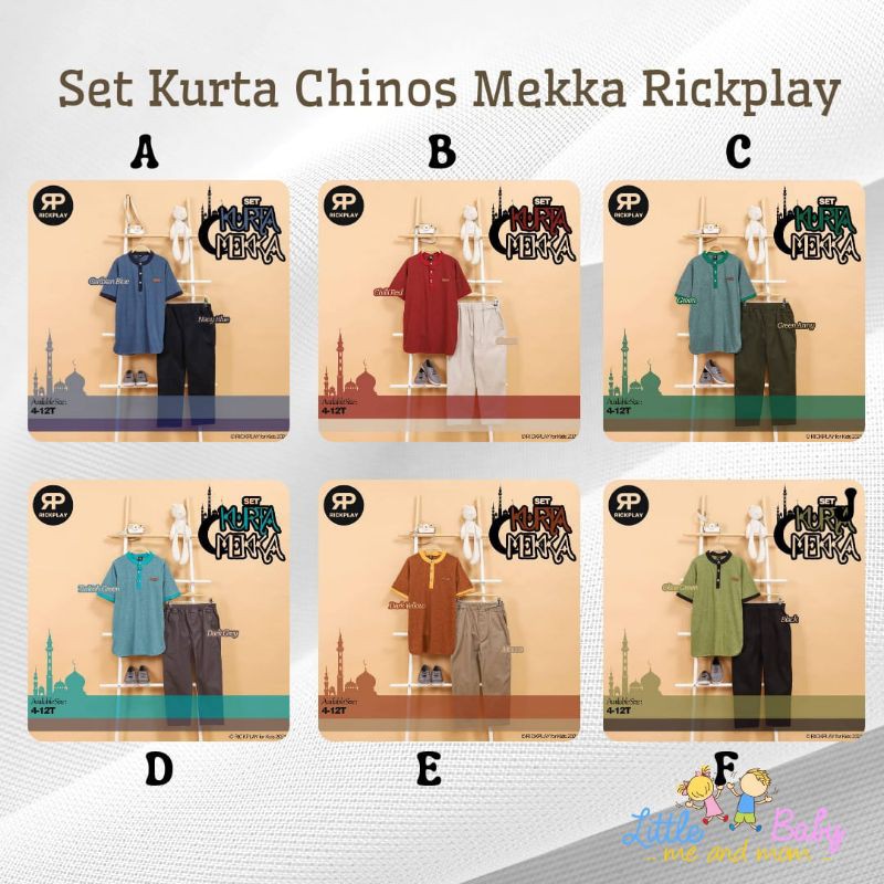 Set Kurta Chinos Mekka Rickplay