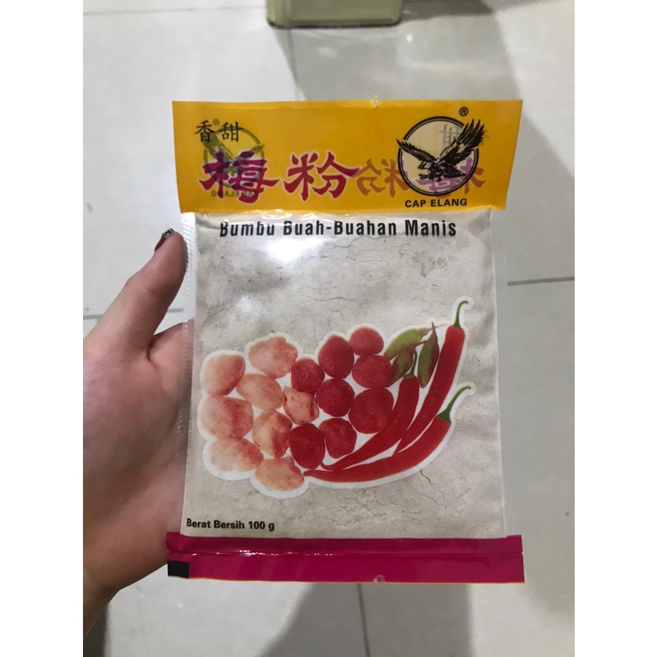 

BUMBU BUAH MANIS BUNGKUS 100 GRAM | BUMBU SEMBOY | BUBUK SEMBOY | BUMBU SEMBOI | BUBUK SEMBOI | BUMBU BUAH-BUAHAN MANIS SNACKY MEDAN