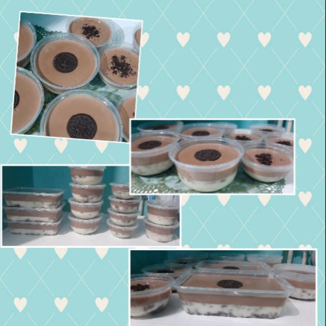 

Puding silky oreo