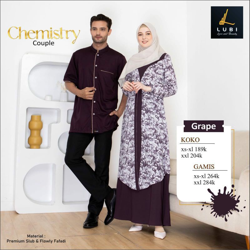 LUBI COUPLE KOKO GAMIS CHEMISTRY
