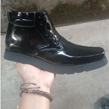 SEPATU PDH TALI MATI KULIT KILAP SWEDIAN SEPATU PDH TNI SEPATU PDH POLRI SEPATU PDH SECURITY SEPATU PDH SATPAM SEPATU DINAS PNS