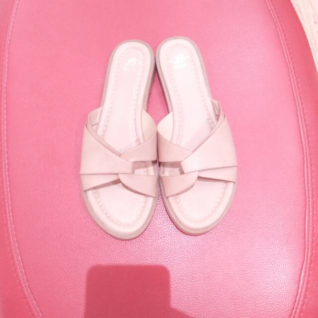 Sandal wanita flat bata original