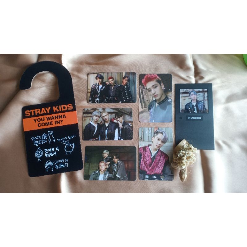 (READY) STRAY KIDS in life photocard bangchan changbin unit