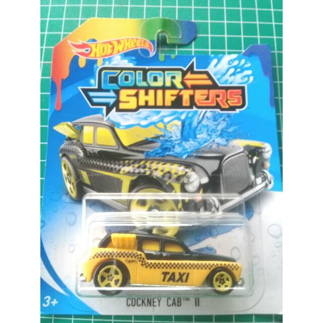 Hot Wheels Mattel Color Shifters Cockney Cab II Taxi