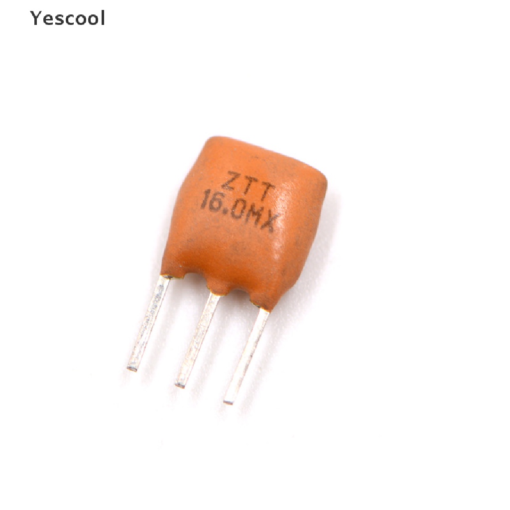 10pcs Resonator Keramik 3 Pin 16.0MHz