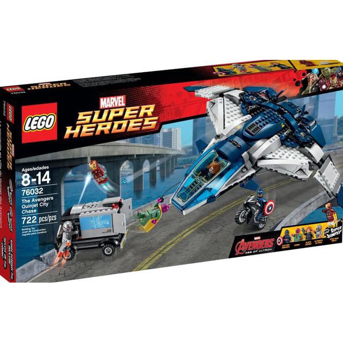LEGO 76032 - Super Heroes - The Avengers Quinjet City Chase