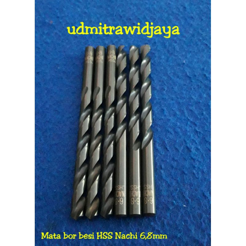 Mata bor besi NACHI HSS 6,8mm / HSS NACHI 6,8mm