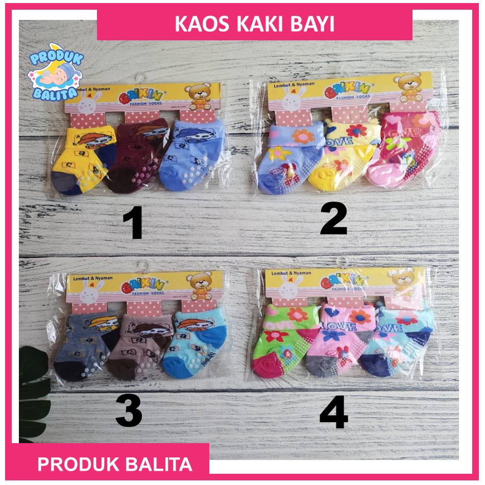 Kaos Kaki Bayi Baru Lahir Prewalker Baby Sock