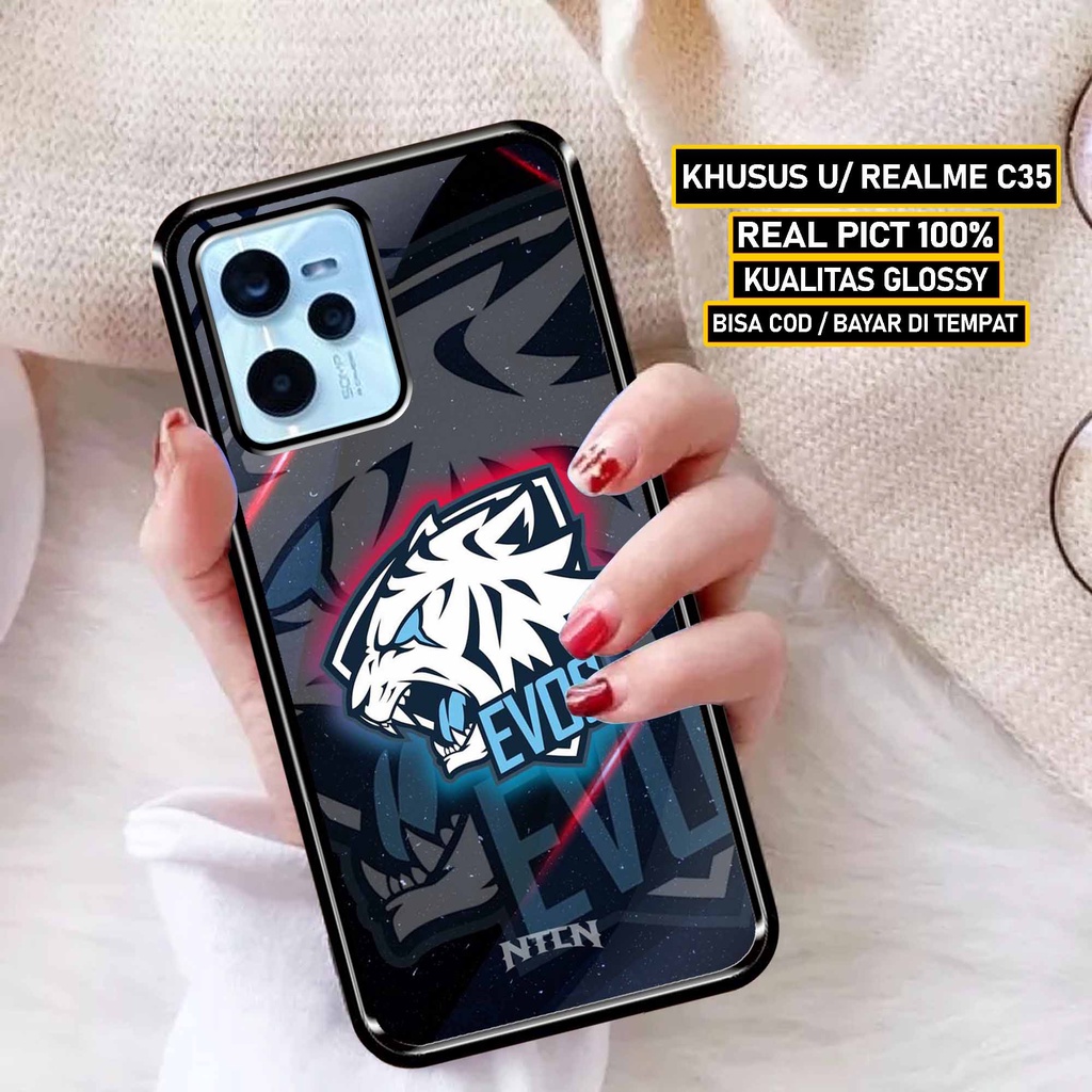 Case Realme C35 - Motif Case [ Game 2 ] - Hardcase Realme C35 - Softcase Realme C35 - Cassing Elegan