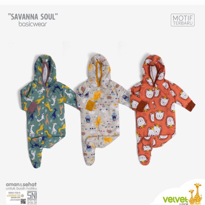 Jumper velvet junior buka kaki & tutup kaki