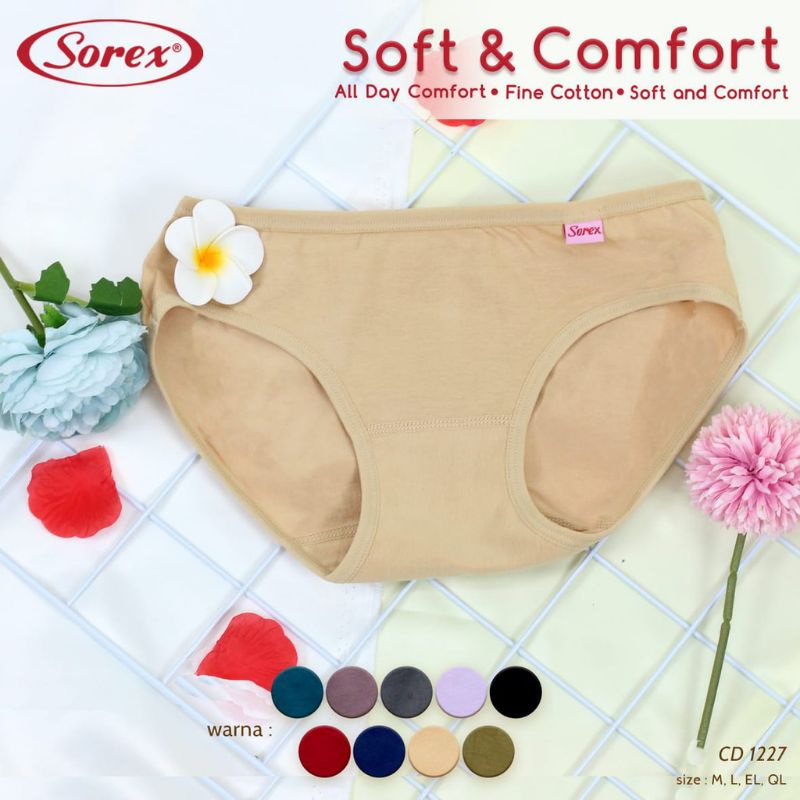 Celana Dalam Katun Mini Sorex 1227 Murah