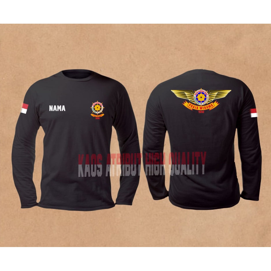 kaos atasan - baju satpol pp kaos satpol pp lengan panjang