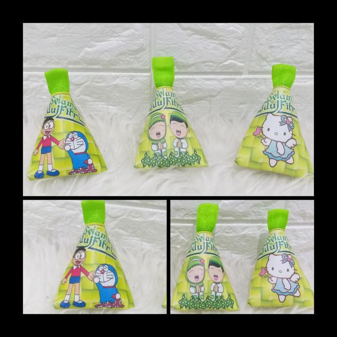 

= UKURAN KECIL = DOMPET KETUPAT LEBARAN WADAH UANG ANGPAU IDUL FITRI