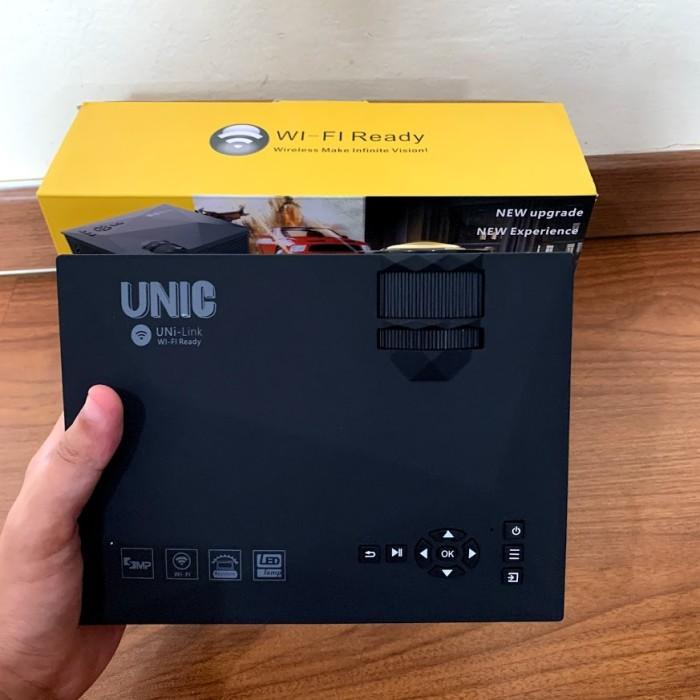 

Irled | Mini Projector Unic Uc 46 Wifi 1200 Lumens / Proyektor Uc 46 Baru