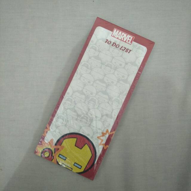 

Magnetic Notepad memo to do list iron man marvel x miniso