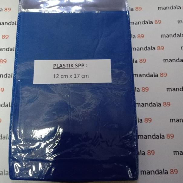 

♠ PLASTIK SPP ,KARTU BAYARAN 12 X 17 CM - Biru ➮