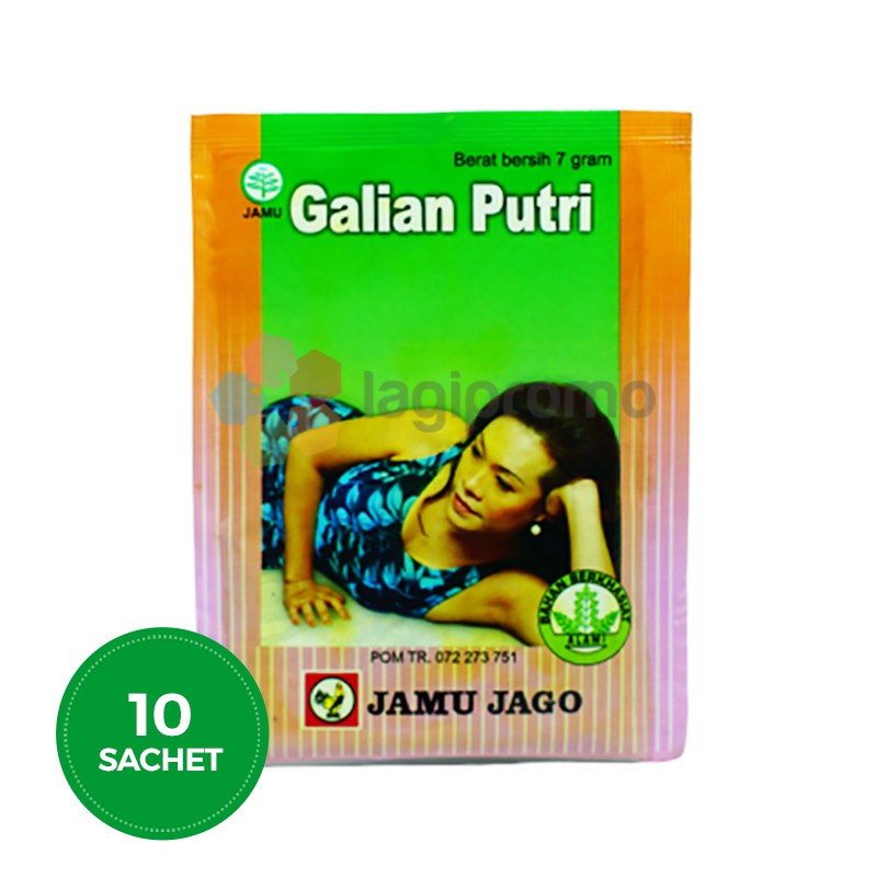 

Jamu Jago Mutu Tinggi Galian Putri 10 Sachet Memelihara Kesehatan Wanita Alami
