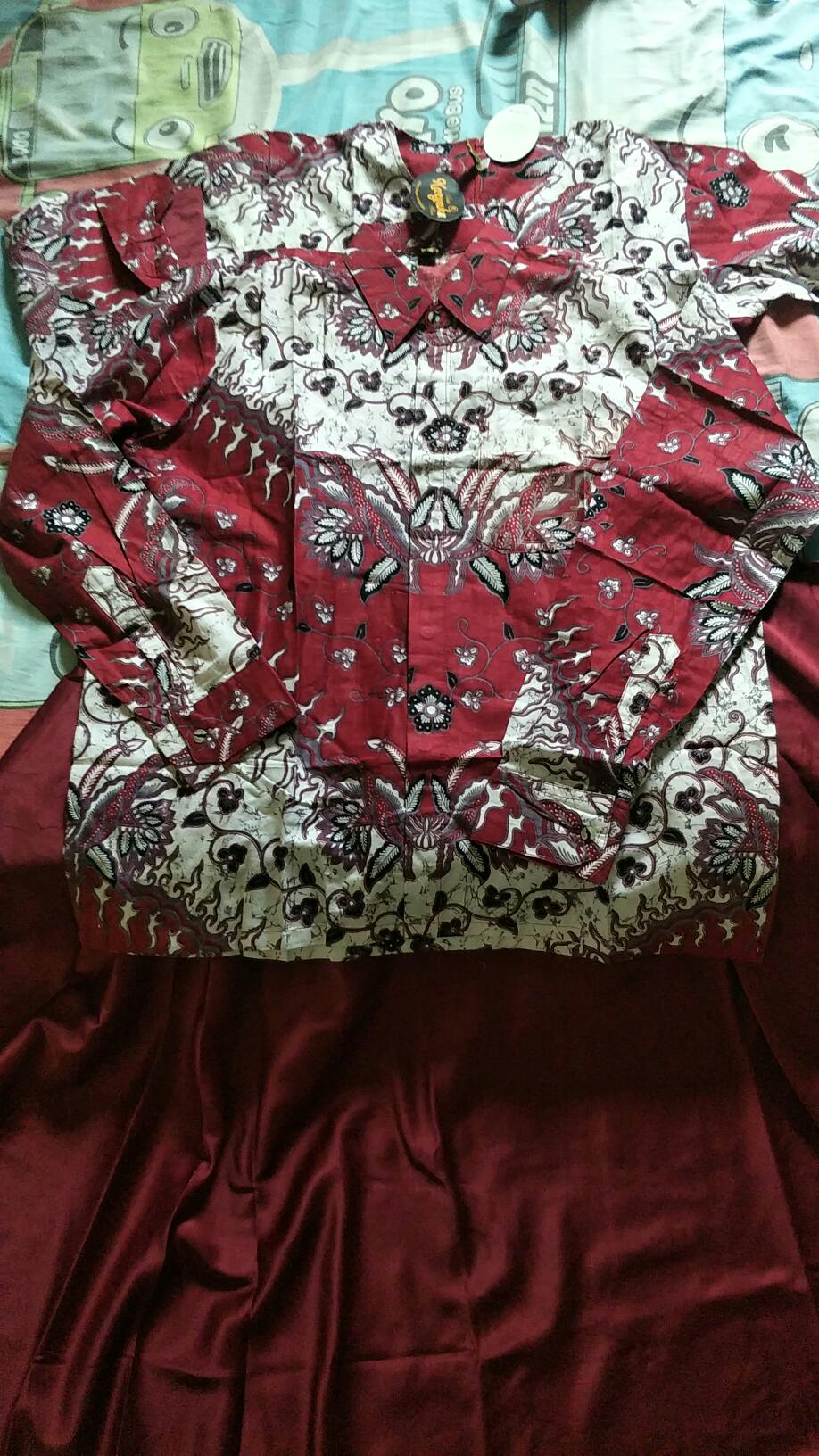 Maura Couple - Sania Ruffle Batik Couple Ori Ndoro Jowi Garansi Termurah Shopee - 6