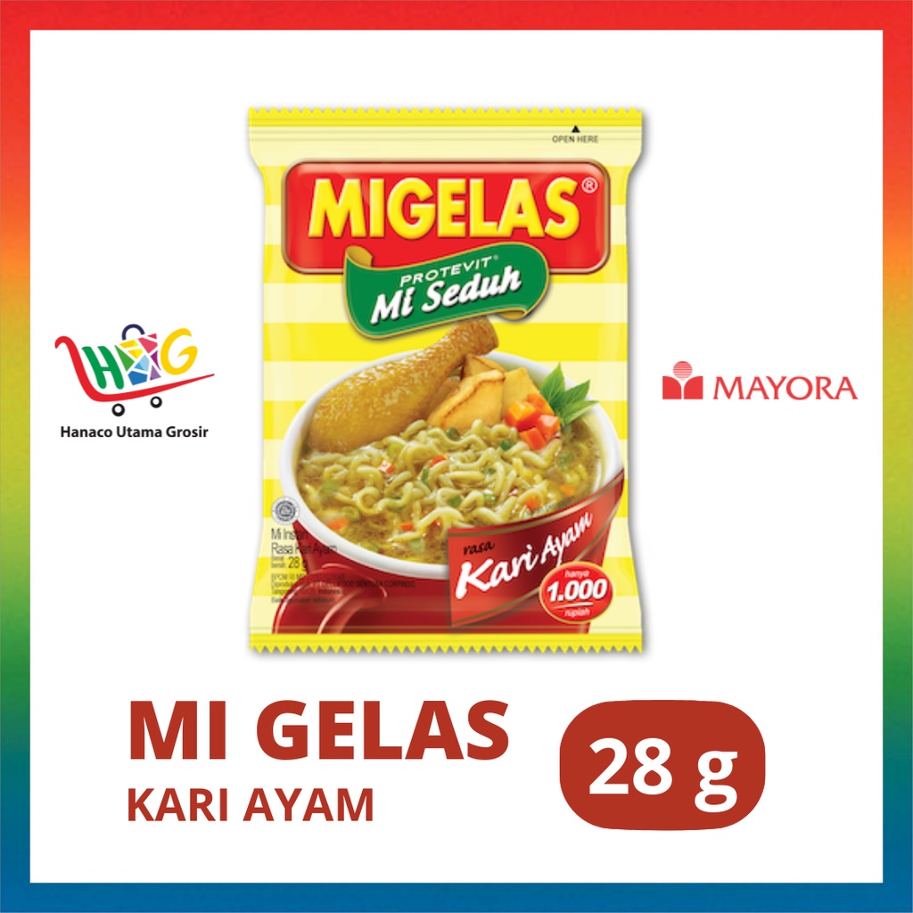 Mie Gelas 28gr [ 1 PCS ]