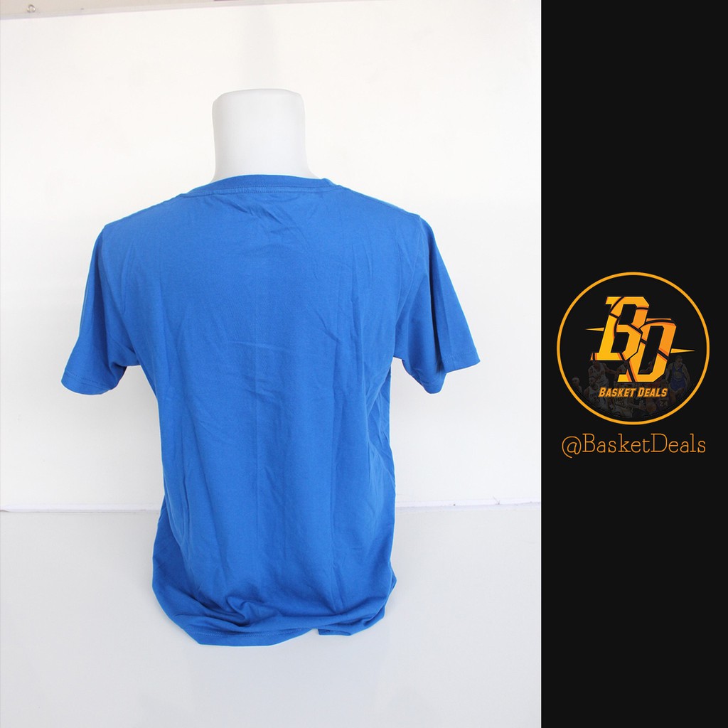 Baju Kaos Baju Basket Nike NBA Golden State Warriors THE CITY BLUE